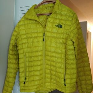 The north face thermoball jacket yellow medium